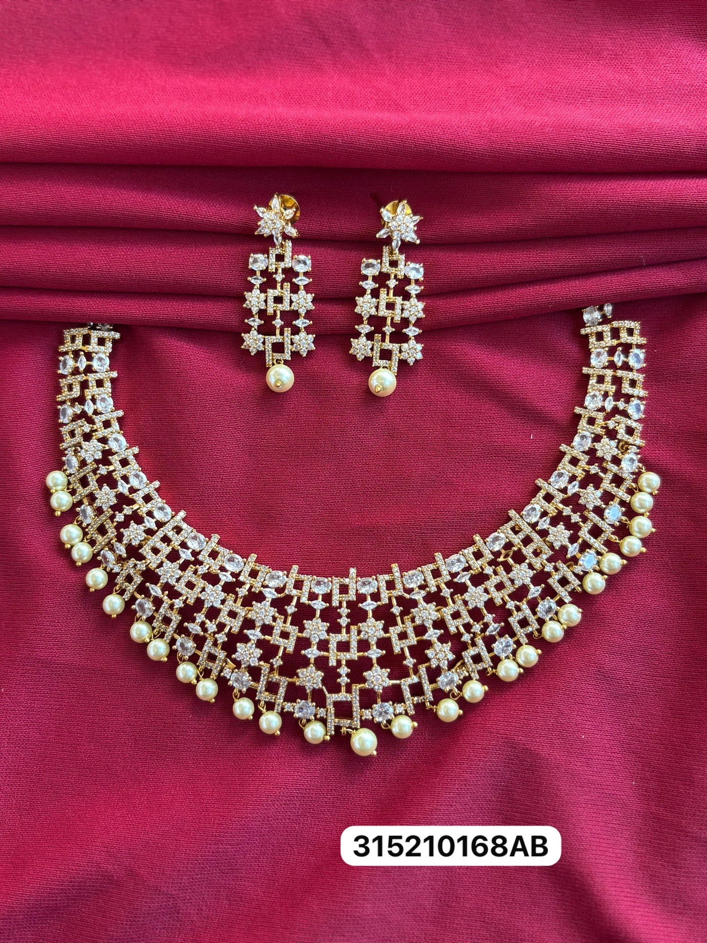 Anchor Palakka Neck Set