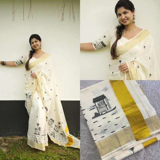 Chai Kada : Cotton Saree