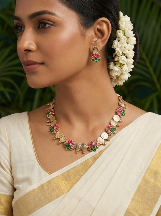 Lotus Necklace